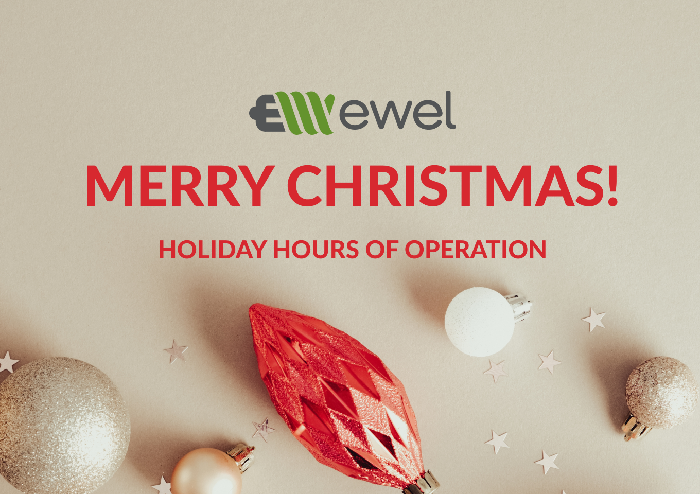 Merry Christmas from the EWEL Team