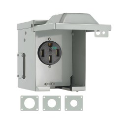 POWER OUTLET BOX FOR RECREATIONAL VEHICLE & ELECTRIC VEHICLE 50AMP NE